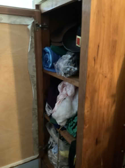 Photo of free Tall wooden shelf and drawer unit (Farnham GU9) #4