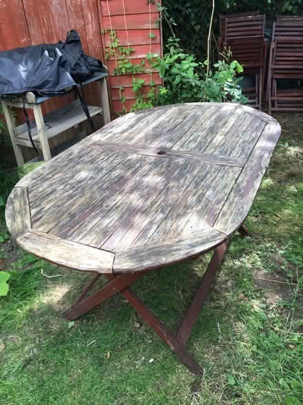 Photo of free Old table and chairs (Kingston Cemetery KT1) #3