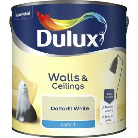 Photo of Dulux Daffodil White paint (G42) #1