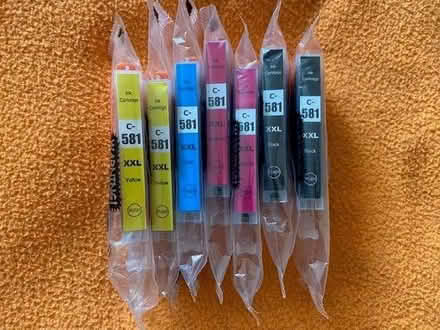 Photo of free Replacement ink cartridges 581 for Canon printer (Maiden Erlegh Nature Reserve RG6) #1