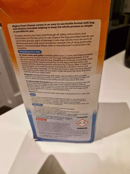 Photo of free Oven cleaner kit (Park District G3) #1
