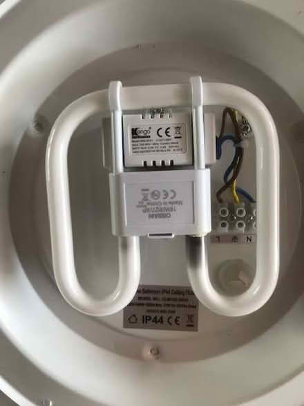 Photo of free Flush Chrome Ceiling Light (Latchingdon CM3) #2