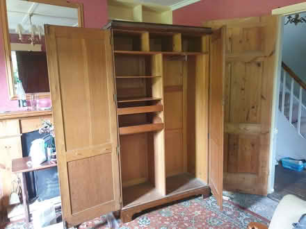 Photo of free Vintage oak wardrobe (New Town CO1) #2