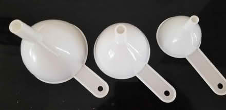 Photo of free Set of 3 plastic funnels (Sylvan Township Near Chelsea) #2