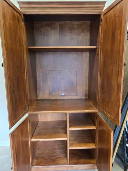Photo of free Wooden Armoire (Brookhaven) #2