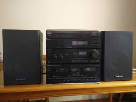 Photo of free Technics sound system and speakers (Northfields) #1