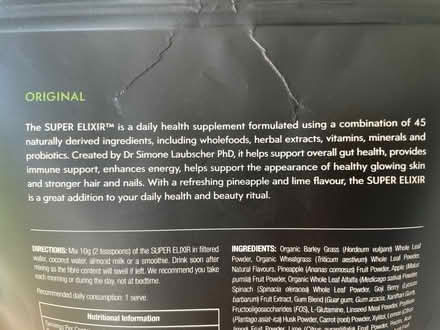 Photo of free Super Elixir health supplement (Harrogate HG2) #2