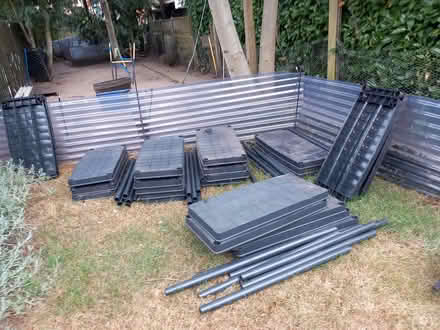 Photo of free Black plastic 5 shelf system. (IP4) #3