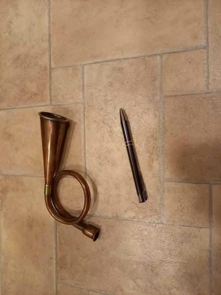 Photo of free Copper mini horn (Castlebank ML11) #1