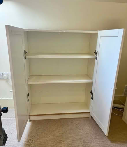 Photo of free IKEA OXBERG/BILLY bookcase w/ doors (Harpenden, AL5 near station) #2