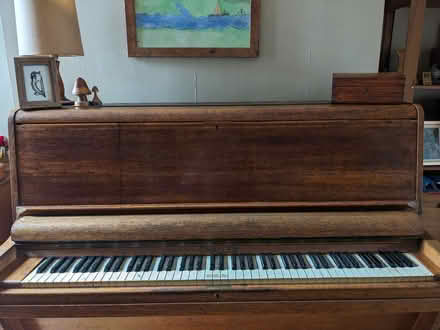 Photo of free Wooden upright piano, in-tune (Sale M33) #2