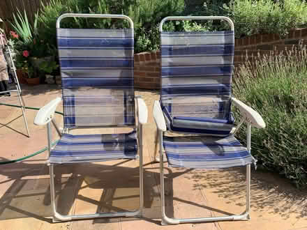 Photo of free 2x outdoor chairs (Northchurch HP4) #3