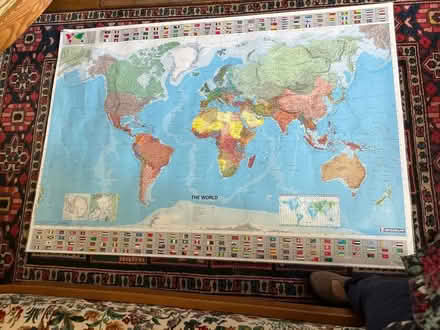 Photo of free Map of the World 144cm x 100cm (Bristol BS4) #1