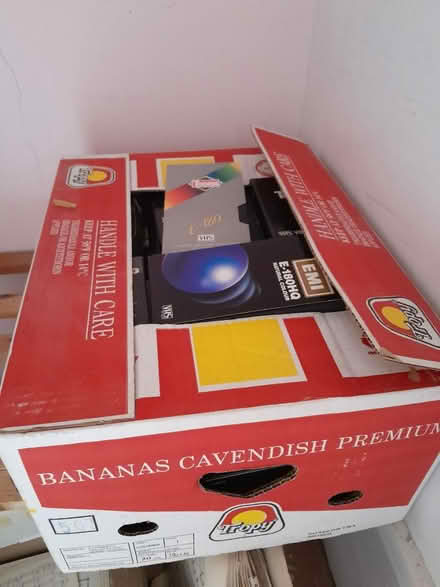 Photo of free Large box of blank VHS tapes (Horsham) #1