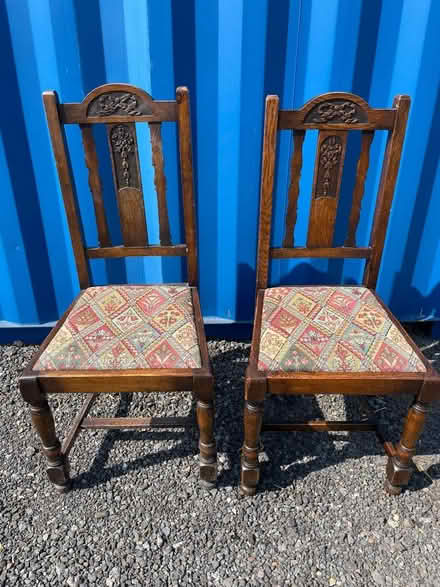 Photo of free Antique carved chairs (Cottesmore LE15) #2