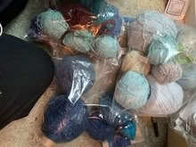 Photo of free knitting/crochet yarn (North Brunswick-off Rte 1) #2