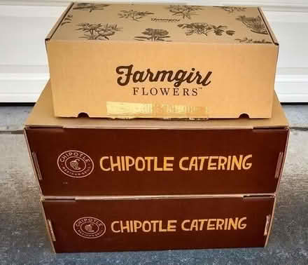 Photo of free Sturdy cardboard storage boxes #3