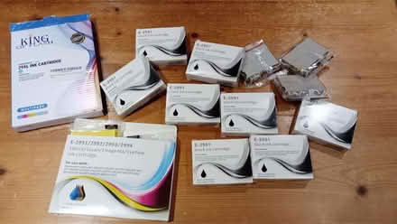 Photo of free Epson Compatible Ink Jet Cartridges - Bag of almost 20 (CT14) #1