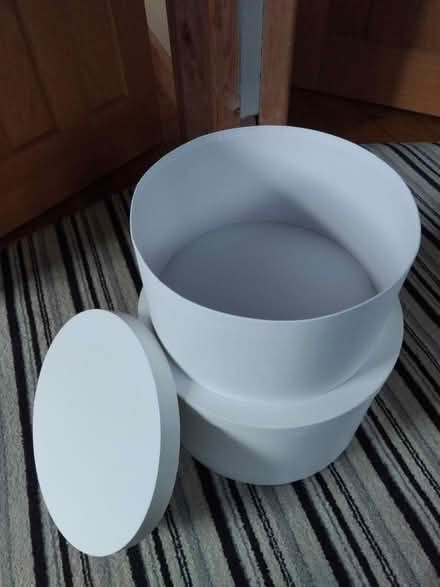 Photo of free 2 x circular cardboard containers (Ingol PR2) #2