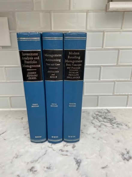 Photo of free Hardback Textbook-Decorative?Craft? (NW Hinsdale—Ogden & Rte 83) #3
