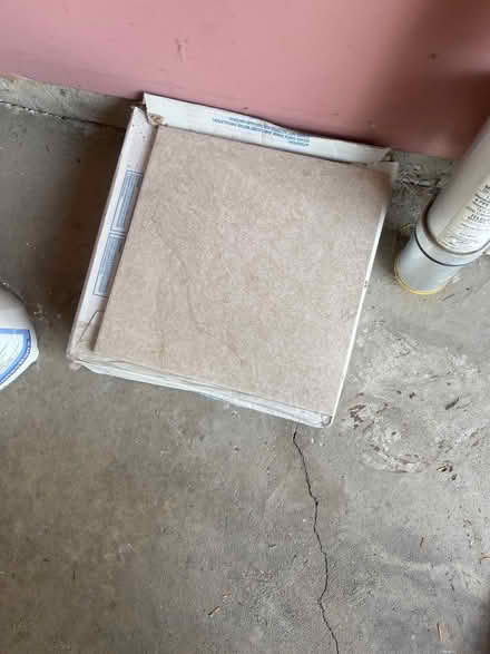 Photo of free New floor tile (Near Busse and Golf) #1