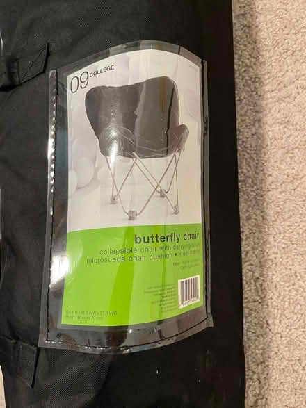 Photo of free 2 butterfly chairs/portable (northeast ann arbor) #2