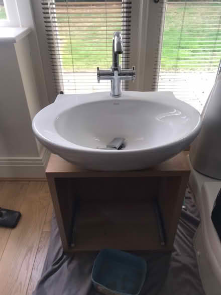 Photo of free Bathroom basin & drawer (KT23 4eq) #1