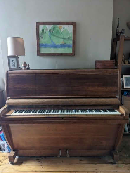 Photo of free Wooden upright piano, in-tune (Sale M33) #1