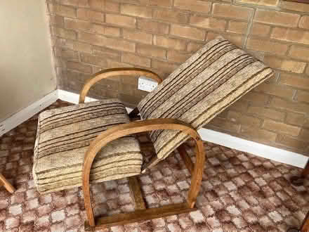 Photo of free Antique reclining chair (Rearsby LE7) #1