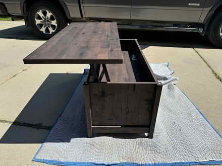 Photo of free Coffee table with pop-up lid (Ann Arbor, near Arborland Mall) #2