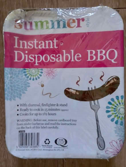 Photo of free Disposable Barbecue BBQ (South Tonbridge TN9) #1