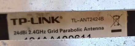 Photo of free TP-Link 2.4GHz Grid Parabolic Antenna #2