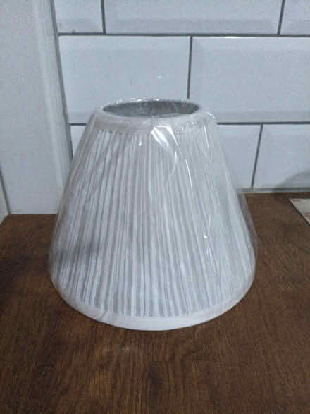 Photo of free Brand new small white lampshade (TN34 Halton (West Hill - Ore)) #1