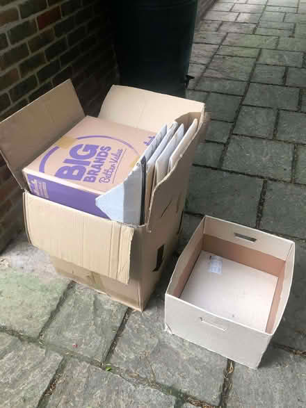 Photo of free cardboard boxes (Withdean BN1) #1