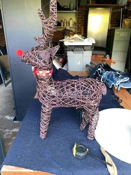 Photo of free Christmas reindeer decoration (Forest Row RH18) #1