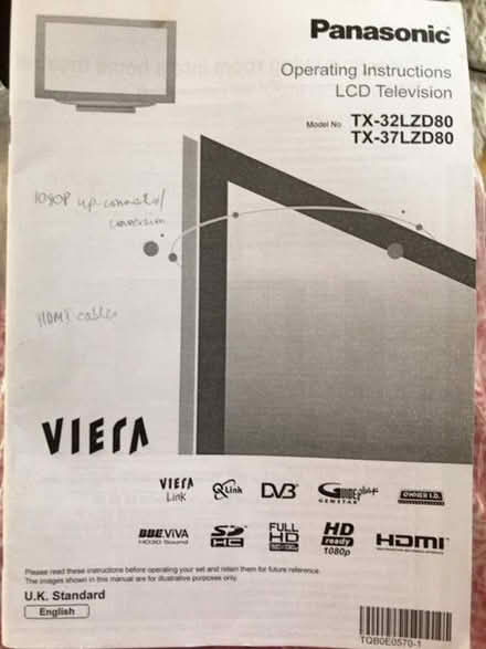 Photo of free Panasonic LCD TV (Lewes BN7) #4