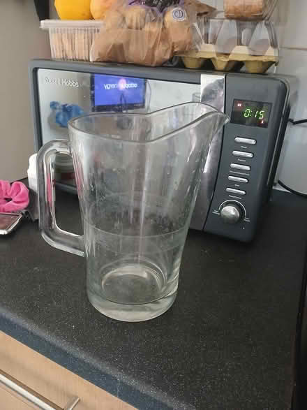 Photo of free Medium glass Jug (Southall) #2