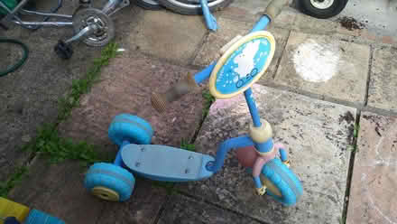 Photo of free Old Peppa pig scooter (Woodley RG5)