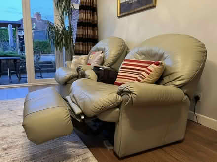 Photo of free Sage real leather recliner chairs (DY5) #1