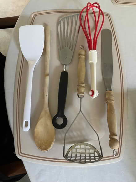Photo of free Kitchen utensils (Pilgrims' Hatch CM15) #1