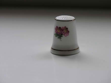 Photo of free china thimble (Sherrard's Green WR14) #1