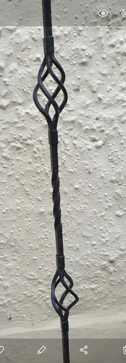 Photo of free 9x Richard Burbidge Black Metal Spindles (Foots Cray DA14) #1