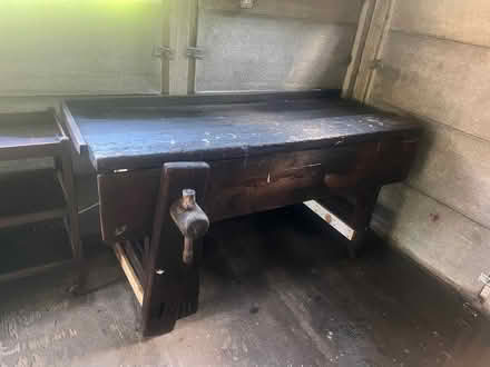 Photo of free Antique Wooden Workbench (M14) #1