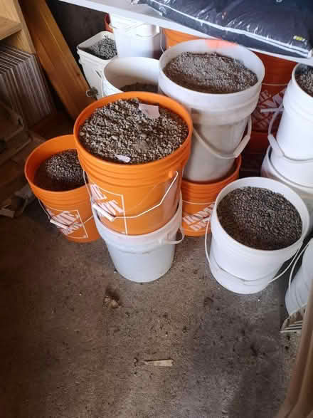 Photo of free Limestone in buckets (Newmarket) #1