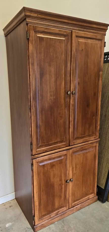 Photo of free Wooden Armoire (Brookhaven) #4