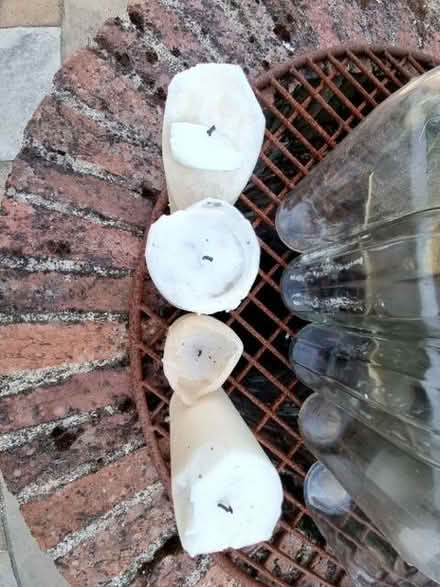 Photo of free 4 large candles - wax for candle making (Ninfield TN33) #2