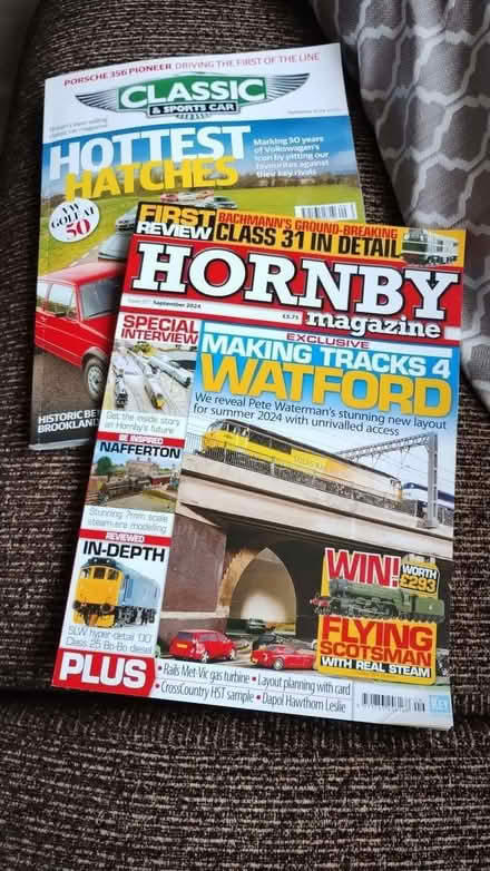 Photo of free Current issues of Classic & Sports Car and Hornby magazines (Hoylake CH47) #1