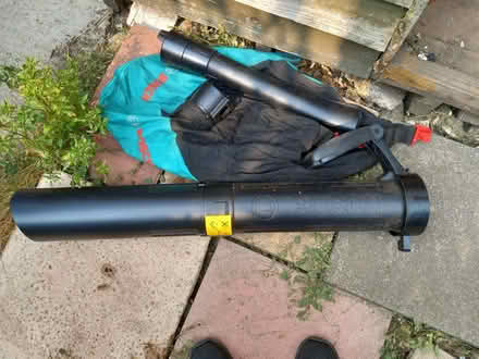 Photo of free BOSCH spare bag and blower tube. (IP4) #1