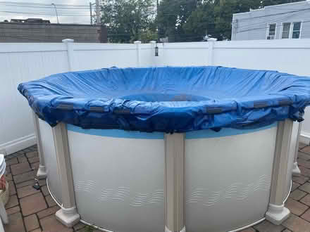 Photo of free 12 foot round pool (Maspeth) #1
