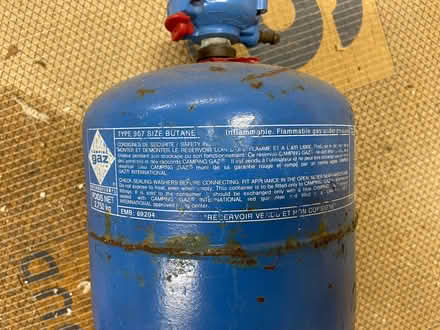 Photo of free Camping Gas Butane bottle and Regulator (Finchampstead RG40) #1